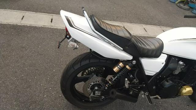 ヤマハ ＸＪＲ４００ ４ＨＭ前期 ＶＦハンドル ショート管マフラー