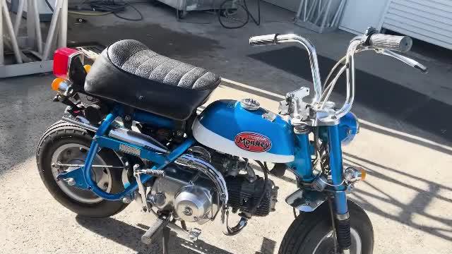 ホンダ モンキー Ｍｏｎｋｅｙ Ｚ５０Ａ／Ｚ５０Ｚ－Ｋ１ 青 ＪＥ６－０９０９－１－０３５４．｜白石商事｜新車・中古バイクなら【グーバイク】