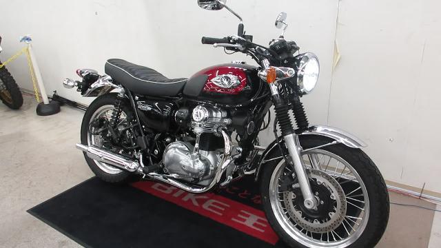 カワサキ Ｗ８００ ２０２４年モデル ワンオーナー ドラレコ エンジンガード装備｜バイク王 小山店｜新車・中古バイクなら【グーバイク】