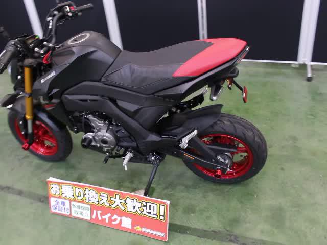 カワサキ Ｚ１２５ＰＲＯ ２０２１年モデル キタコリアサス フェンダーレス カスタムシートゲルザブ加工済 ｜バイク館足利店｜新車・中古バイクなら【グーバイク】