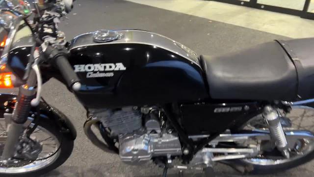 HONDA GB250 クラブマン 自家塗装マッドブラック 低走行 機関好調 - バイク