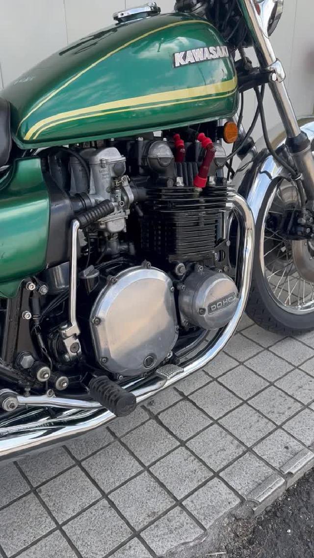 カワサキ Ｚ７５０Ｄ１ 純正マフラー３本新品 ホイール新品 スポーク新品 エンジンフルオーバーホール｜クワドリオート｜新車・中古バイクなら【グーバイク】