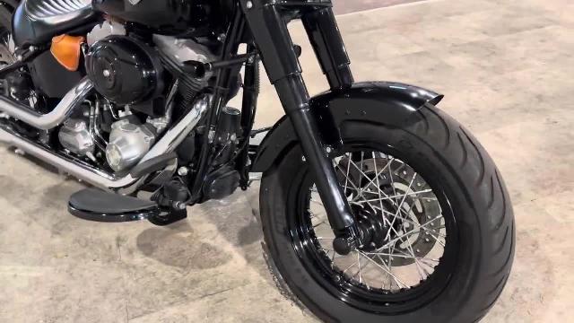 ＨＡＲＬＥＹ－ＤＡＶＩＤＳＯＮ ＦＬＳ ソフテイルスリム ２０１３ｙ ＴＣ９６Ｂ スラッシュダウンマフラー フォークスライダーブラック サイドナンバー  ＥＴＣ｜ＭＩＤＷＡＹ ＭＯＴＯＯＮＥＴＷＯ｜新車・中古バイクなら【グーバイク】