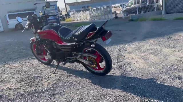 カワサキ ＧＰＺ４００ Ｓ５８年 車検付き カスタムペイントカラー タックロール アルフィン ハネテール マーシャル ショート管  ＢＥＥＴ｜湘南輪業｜新車・中古バイクなら【グーバイク】