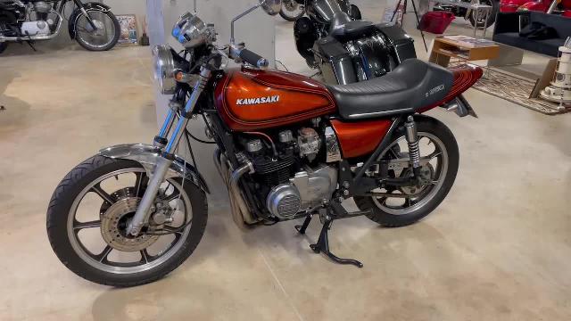 カワサキ Ｚ６５０ ザッパー ブラウンオレンジ 火の玉カラー ７５０エンジン ジュリアーリシート｜ＫＭＤ横浜｜新車・中古バイクなら【グーバイク】