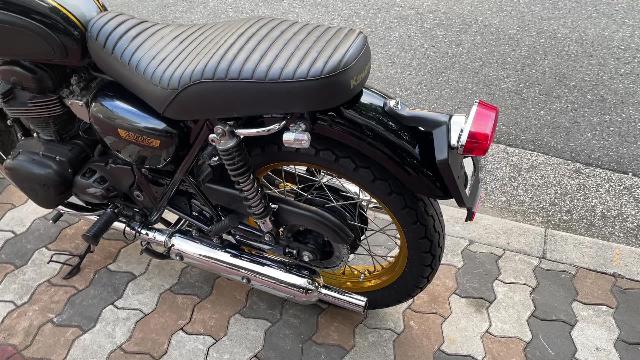 カワサキ Ｗ８００ ゴールドホイールリム スペシャルエディション 車検