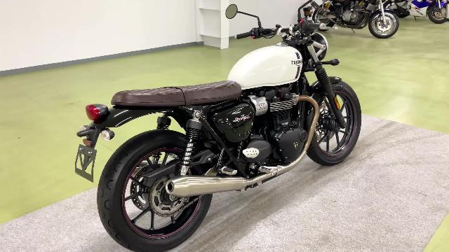 ＴＲＩＵＭＰＨ ストリートツイン 純正ＯＰシート ＥＴＣ グリップ